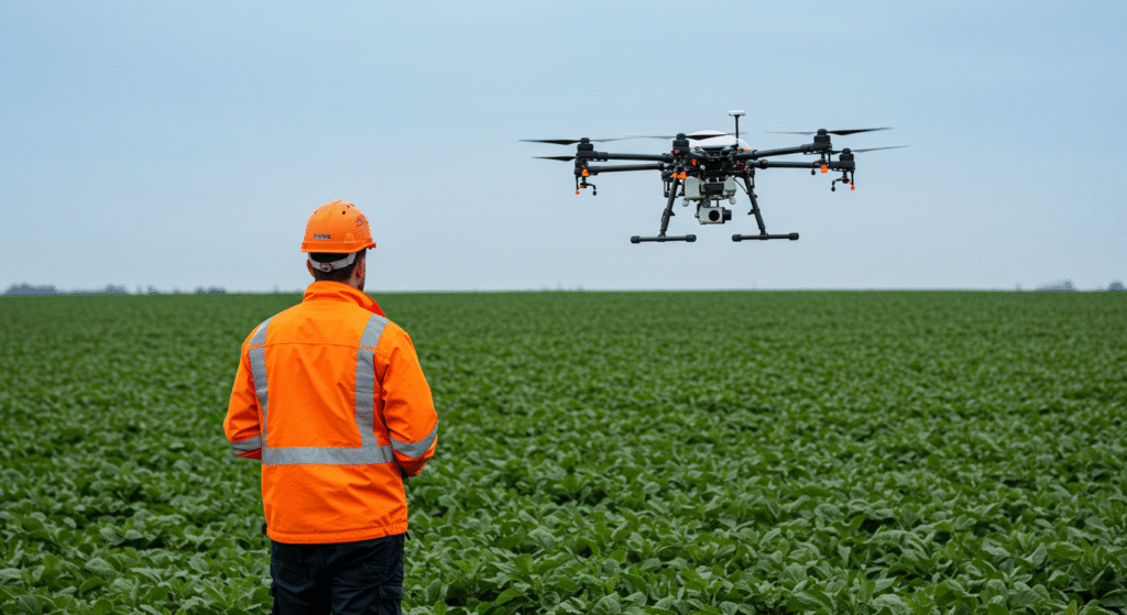 خدمات طائرات درون لمجال الأسمنت